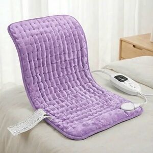 Purple Heating Pad with Controller